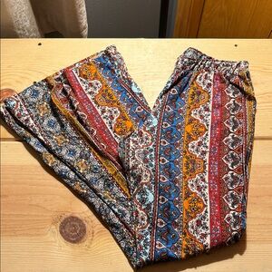 Living Doll Multicolor Patterned Pants